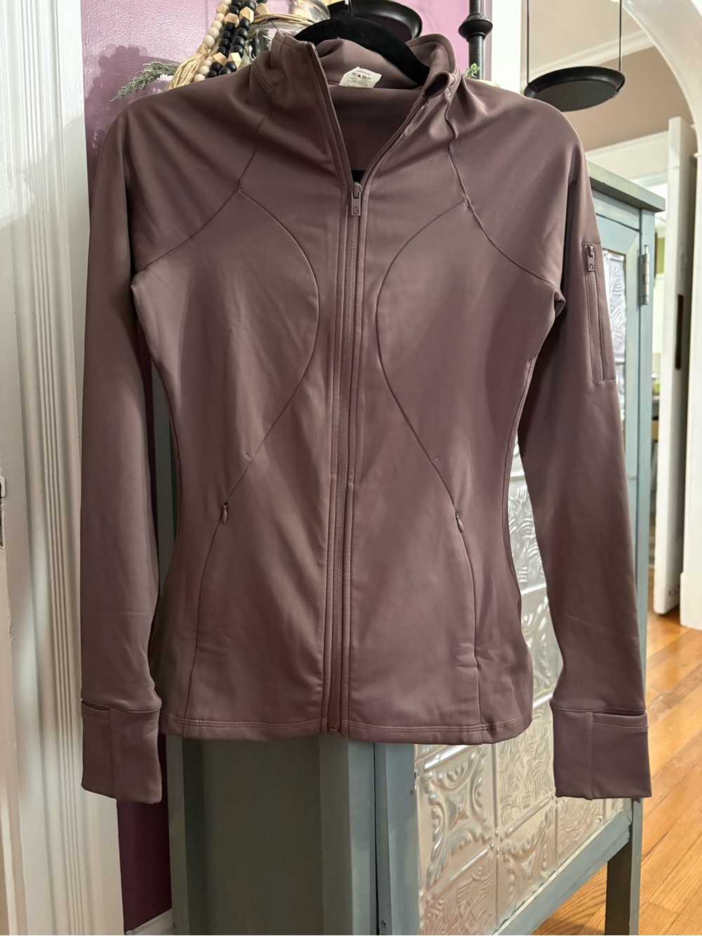 BuffBunny Mocha Berry Athletic Jacket - Picture 4 of 6